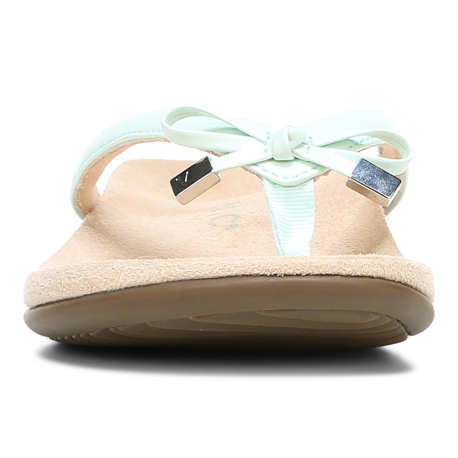 Bella Zehenstegsandale Vionic Seafoam