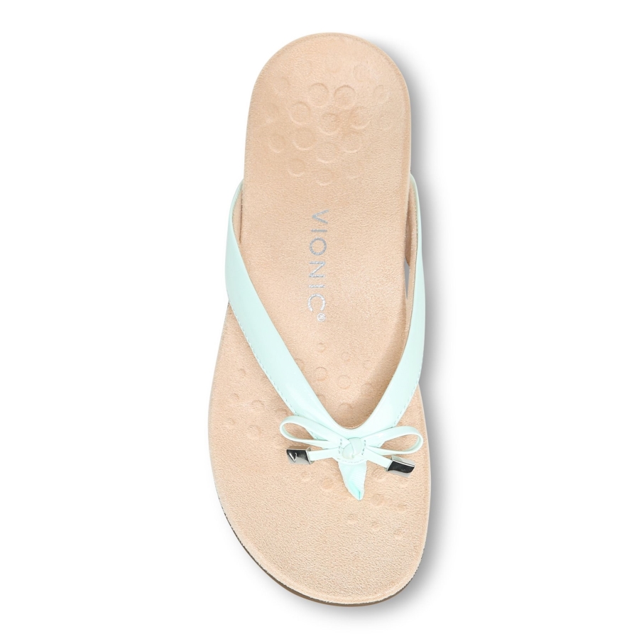 Bella Zehenstegsandale Vionic Seafoam