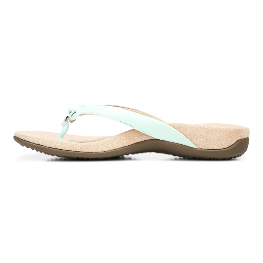 Bella Zehenstegsandale Vionic Seafoam