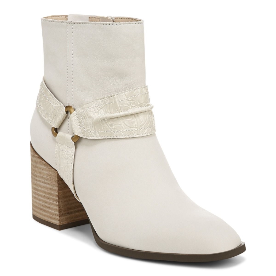 Crème Leder Carnelia Stiefel Vionic