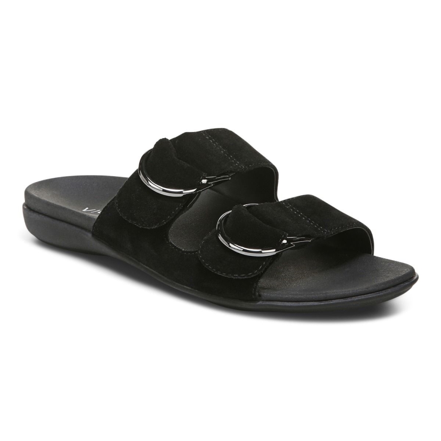 Schwarze Corlee Pantolette Vionic