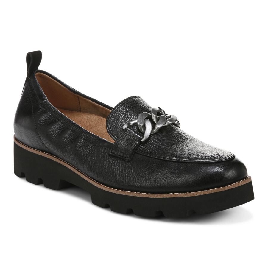 Schwarzes Leder
