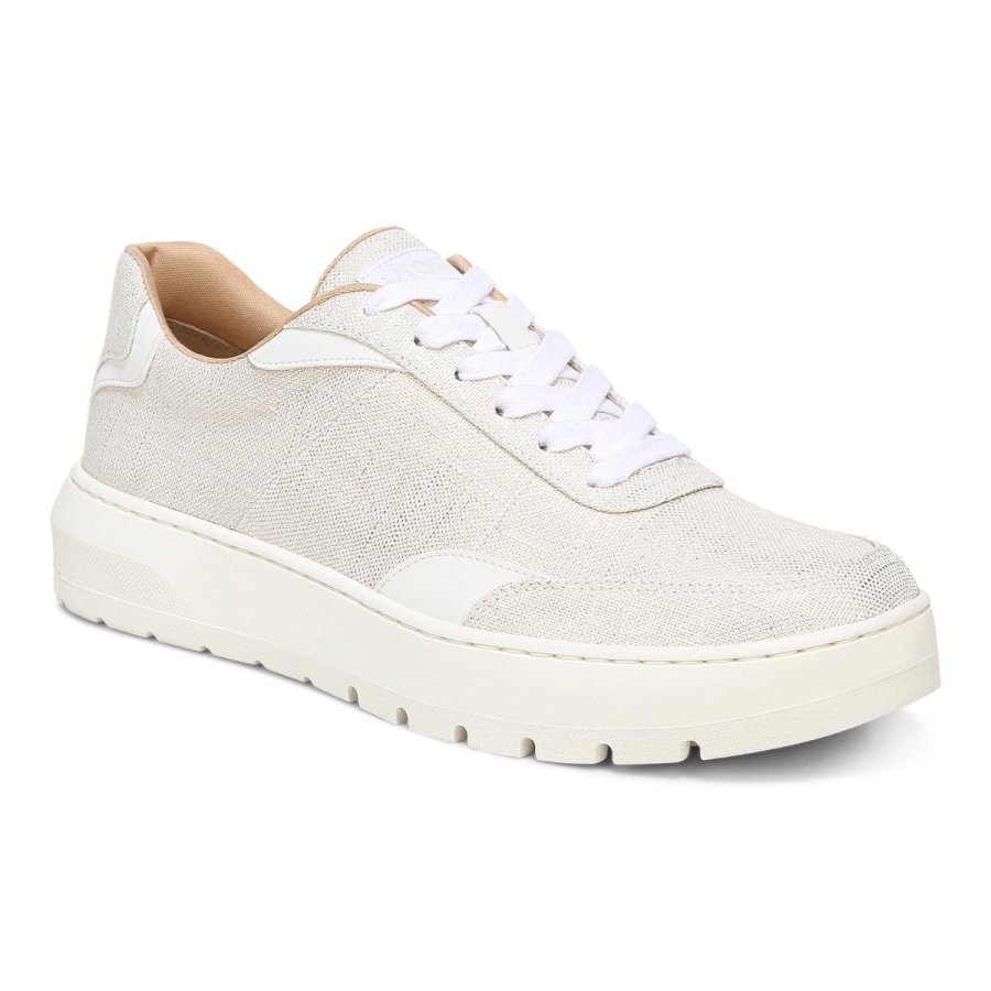 Marshmallow Leinen Elsa Sneaker Vionic