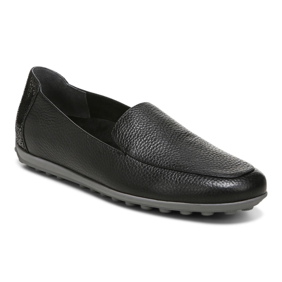 Schwarzes Leder