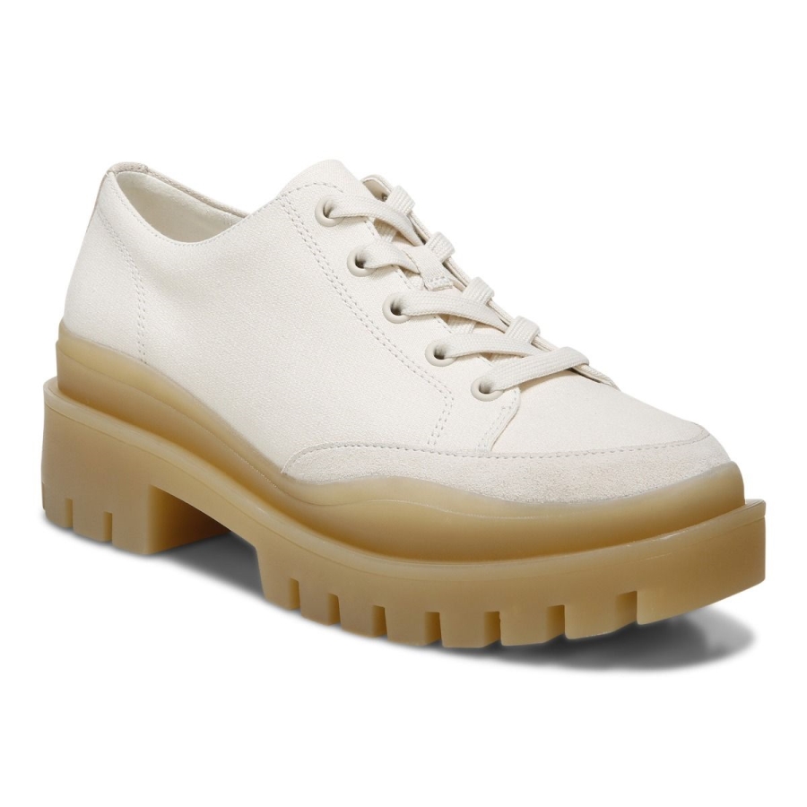 Cremefarbener Vionic Ezrie Plateau-Sneaker