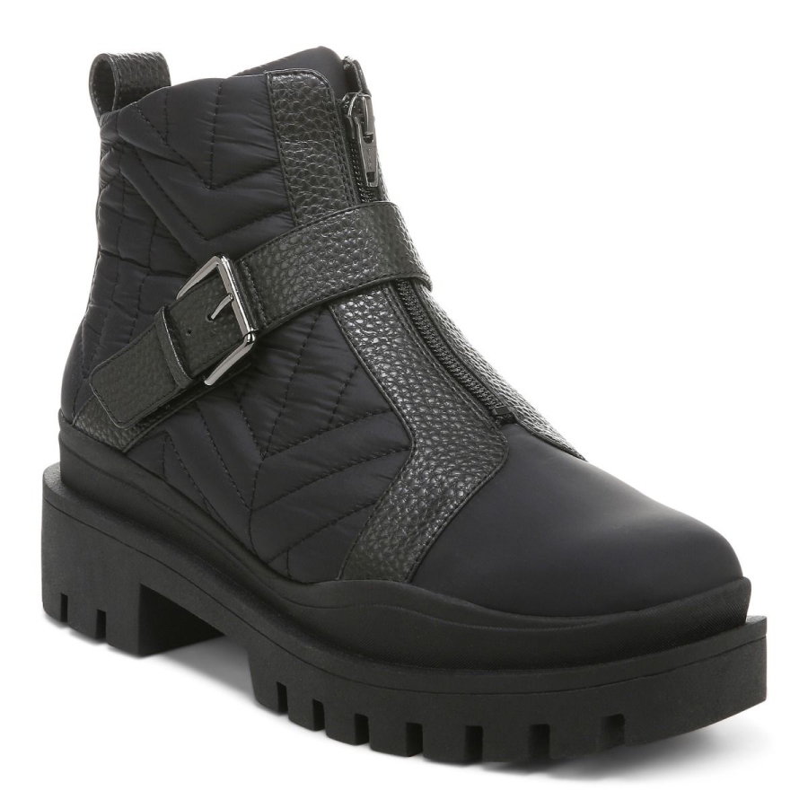 Schwarzer Janara-Stiefel Vionic