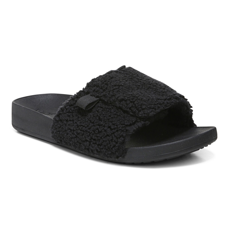 Schwarzer Shearling