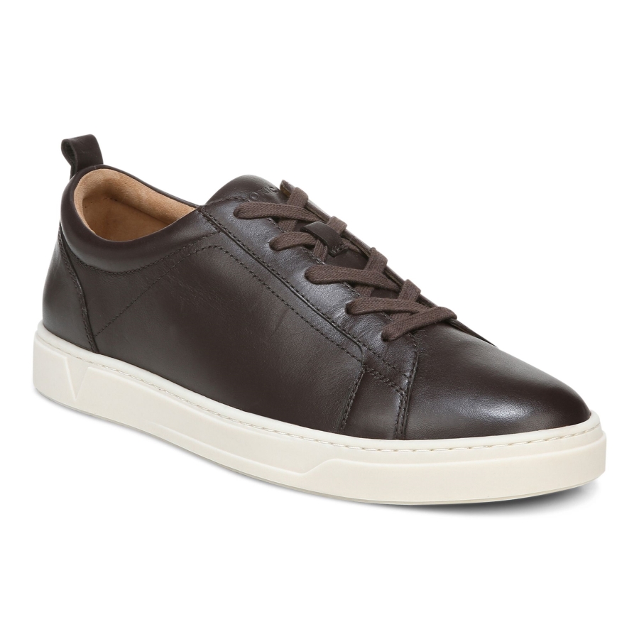 Schokoladenbrauner Vionic Lucas Schnürsneaker