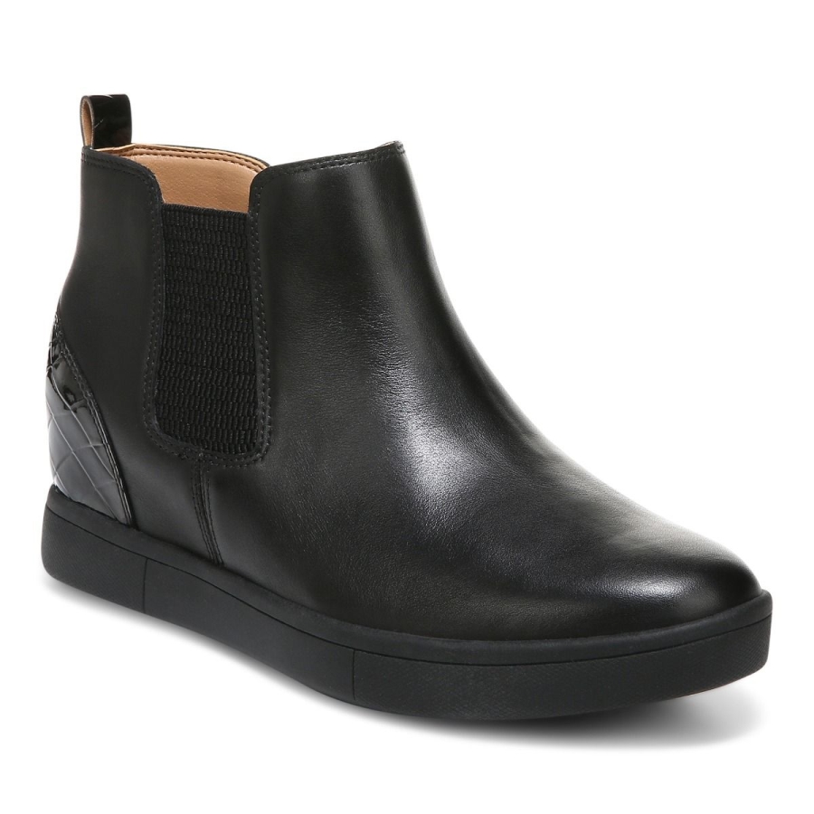 Schwarzer Vionic-Mickie-Stiefel