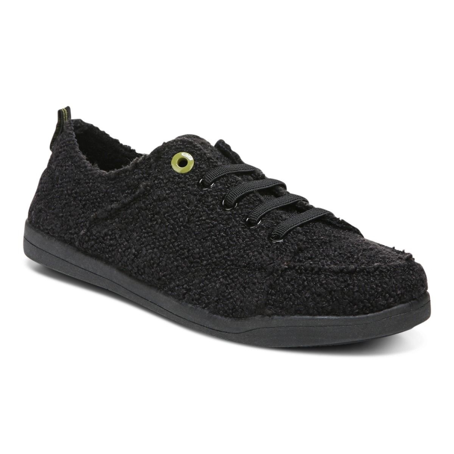 Strand-Pismo-Casual-Sneaker: Boucle Black Boucle Vionic