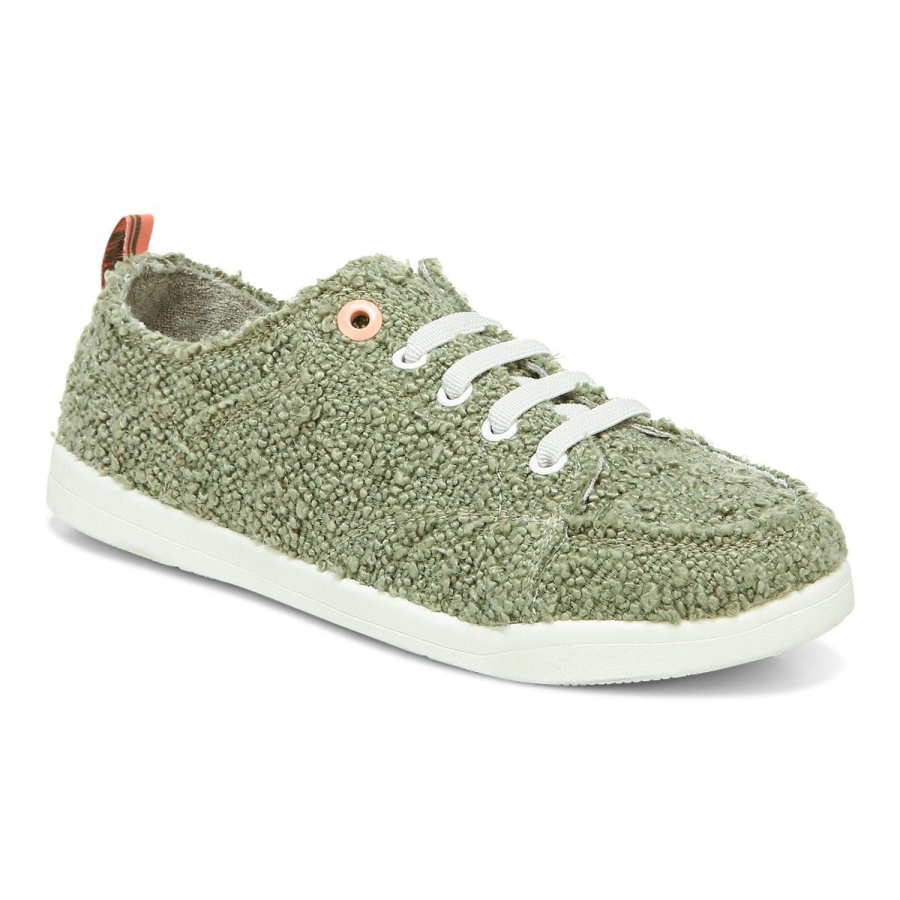 Beach Pismo Freizeit-Sneaker: Boucle Vionic Army Green Boucle