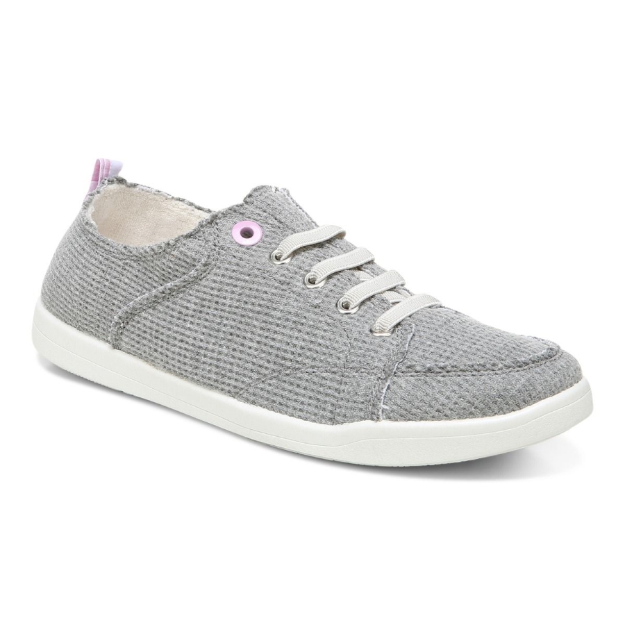 Charcoal Knit Vionic Beach Pismo Casual Sneaker: Strick