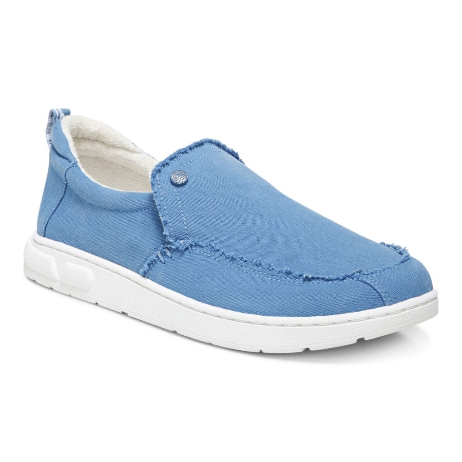 Seaview Slip-on Sneaker Vionic Vallarta Blau