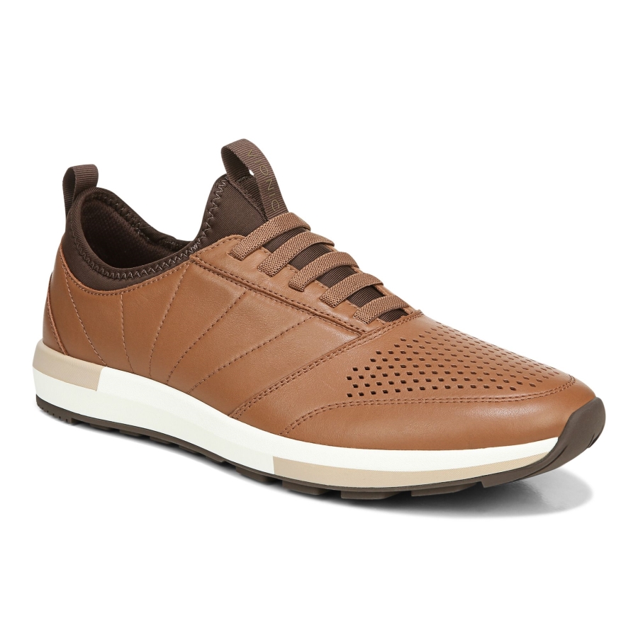 Trent Sneaker Vionic Toffee Leder