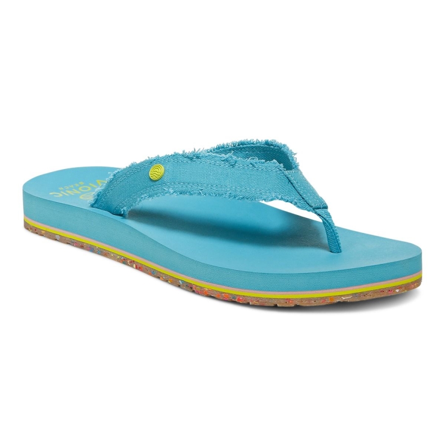 Strandsandale Mit Zehensteg Vionic Lake Blue