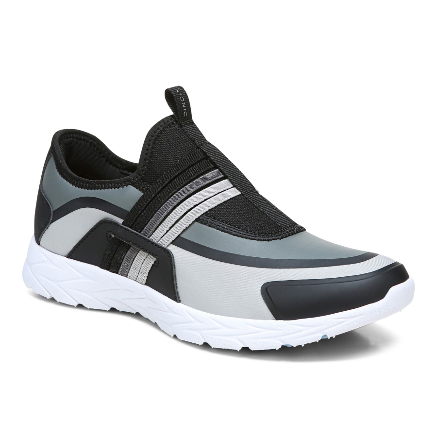 Schwarz Grau Vayda Slip-on Sneaker Vionic