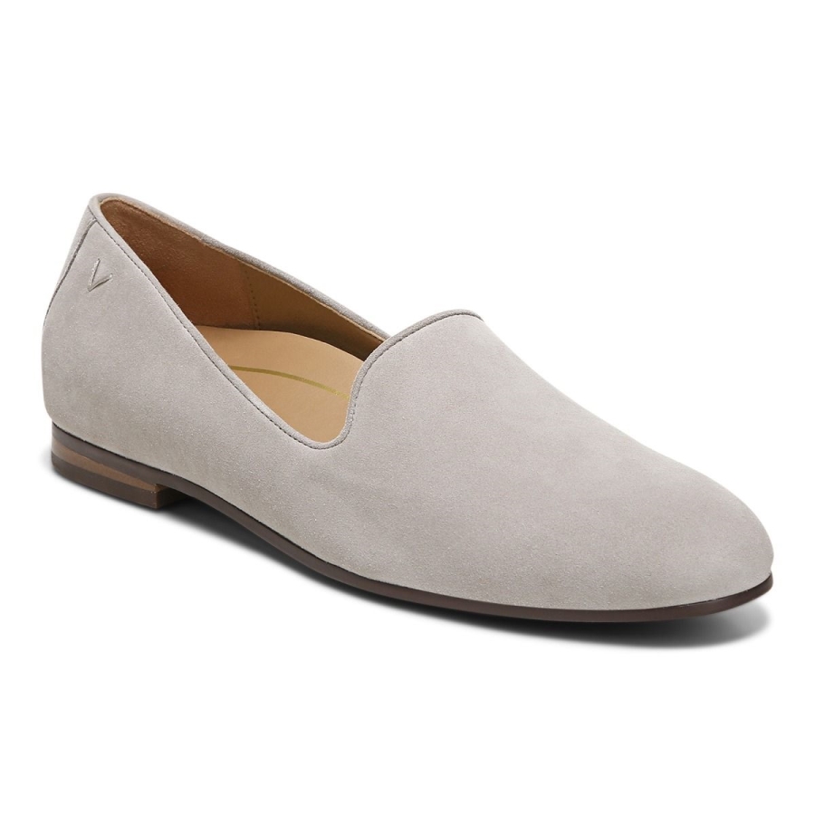 Dunkles Taupe-Wildleder