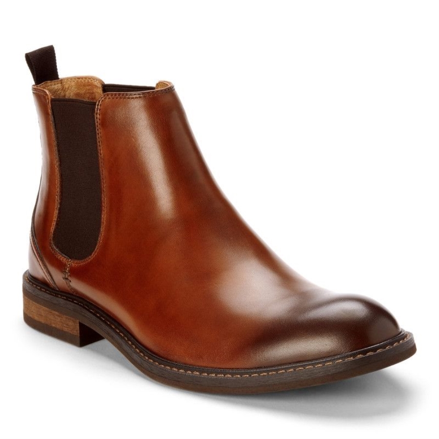 Vionic Kastanienbrauner Kingsley-Stiefel