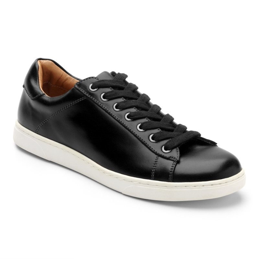 Vionic Black Baldwin Lässiger Sneaker Zum Schnüren