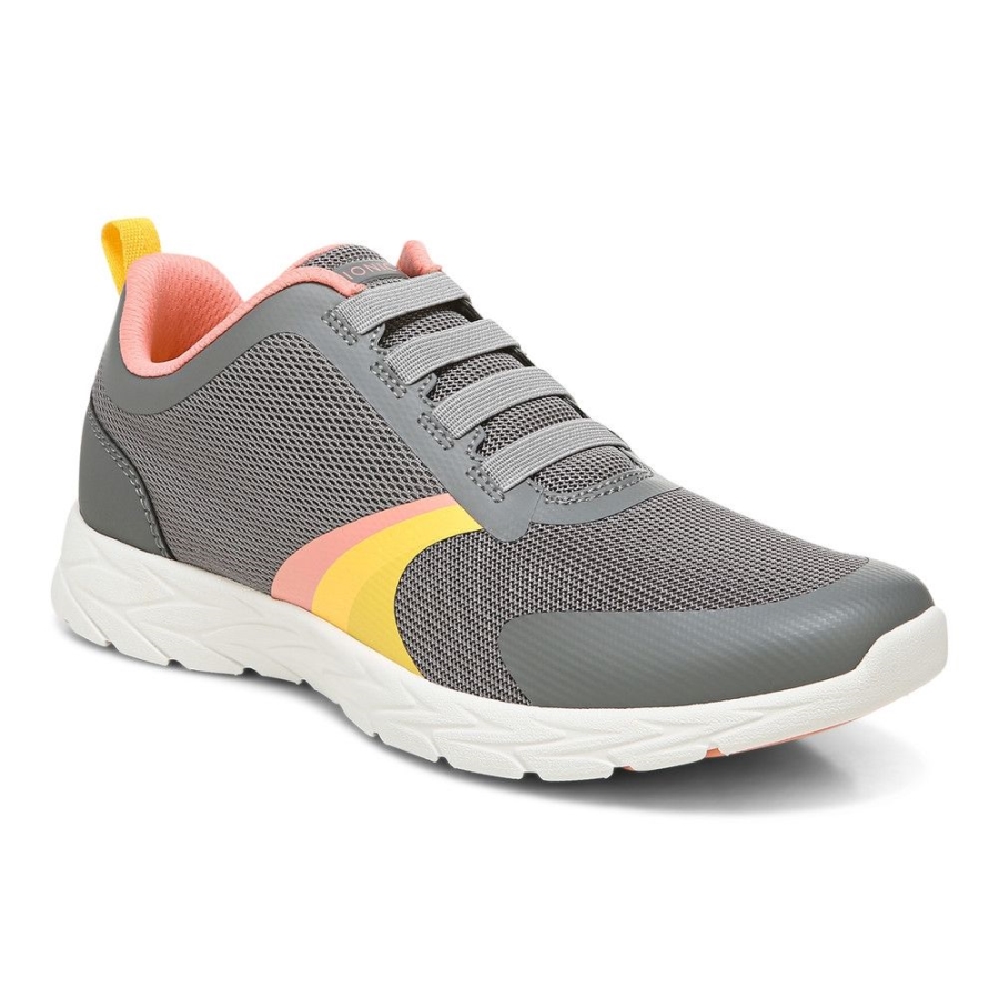 Charcoal Vionic Laila Sneaker Zum Hineinschlüpfen