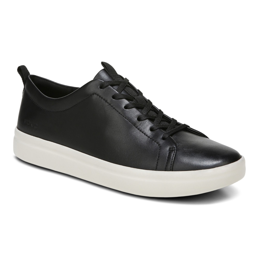 Schwarzes Leder