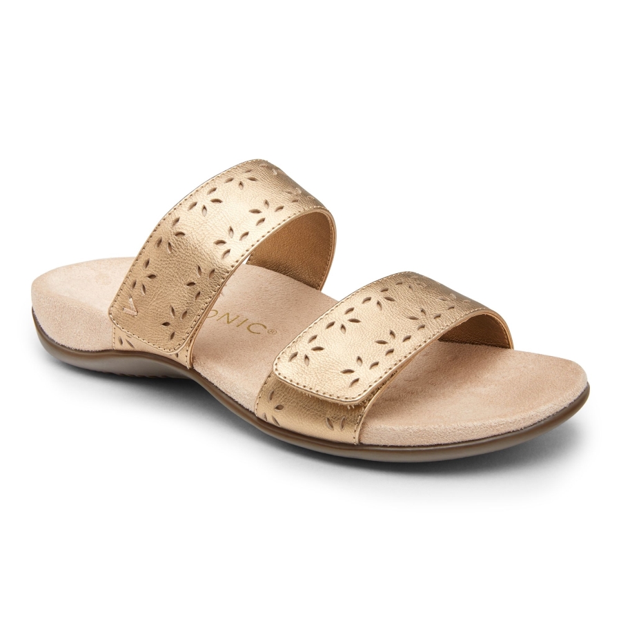 Goldenes Leder