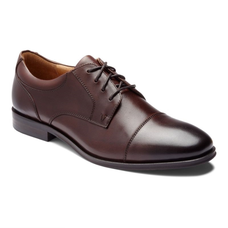 Shane Schnürschuhe Dunkelbraun Vionic