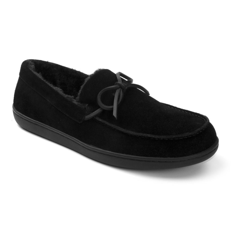 Adler Pantoffel Schwarz Vionic