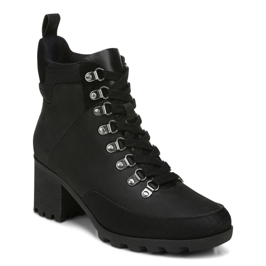 Schwarzer Vionic-Spencer-Stiefel