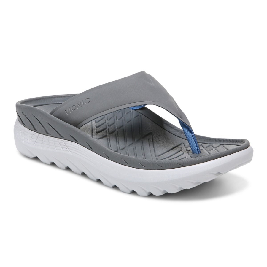 Charcoal Vapor Restore All Gender Recovery Sandale Vionic