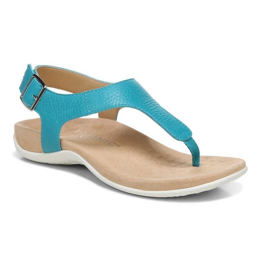 Seeblaue Terra Sandale Vionic