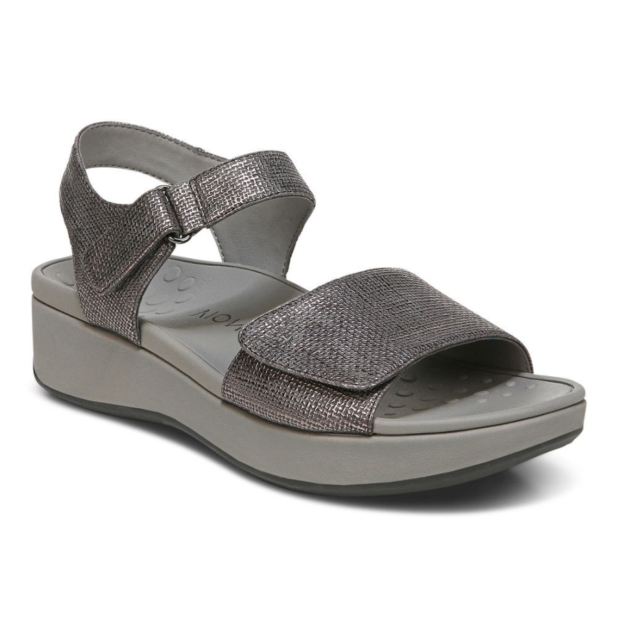 Raz Sandale Gunmetal Vionic