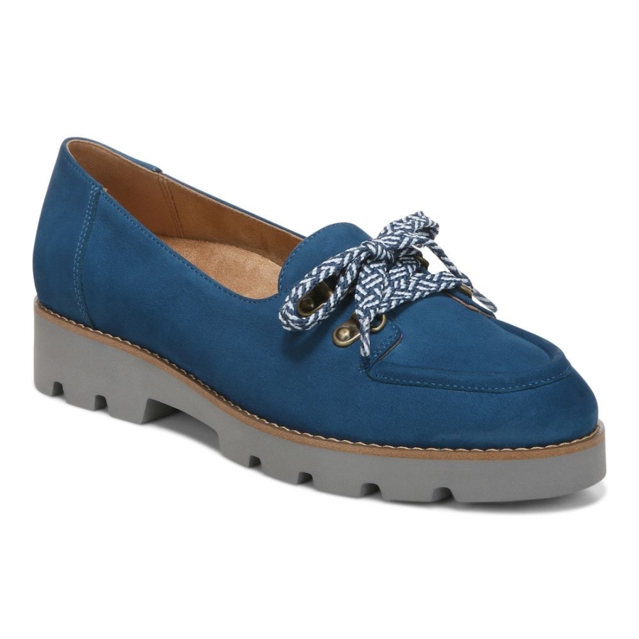 Dunkelblauer Loafer Zum Schnüren Von Vionic Teagan