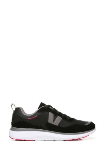 Vionic Ayse Schwarze Turnschuhe Zum Schnüren