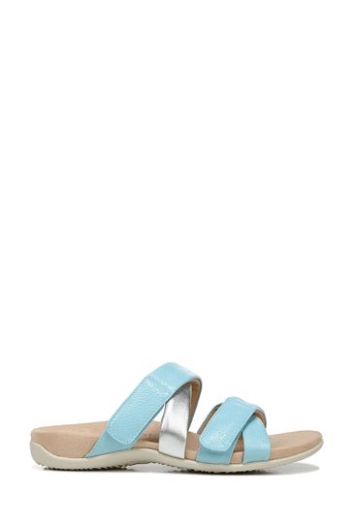 Vionic Blue Hadlie Slider-Sandalen