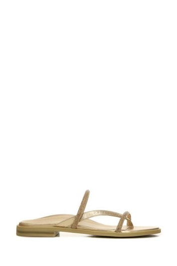Vionic Goldprismen-Slide-Sandalen