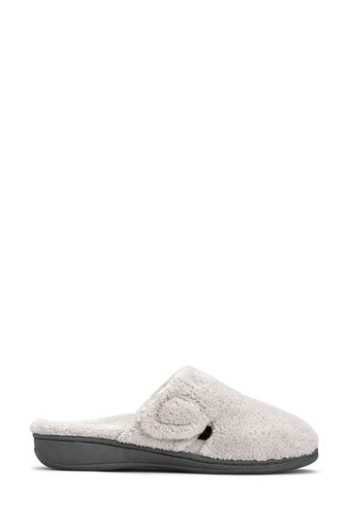 Vionic Grey Gemma Pantoffeln