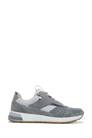 Vionic Grey Vapor/Charcoal Nubuck Nova Schnürschuhe