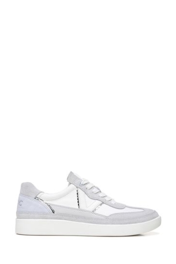 Vionic Mylie Schnürschuhe Aus Weißem Segeltuch