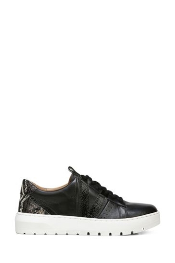 Vionic Simasa Schwarze Turnschuhe Zum Schnüren