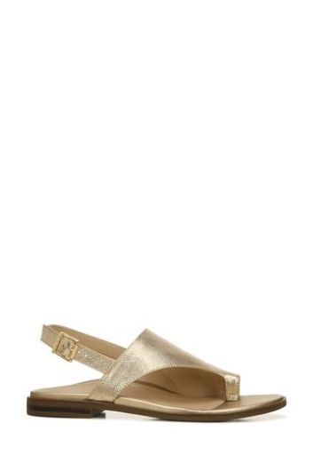 Vionic Gelbe Ella Sandalen Mit Knöchelriemchen